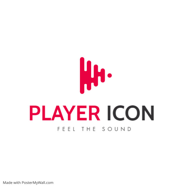 music play icon logo