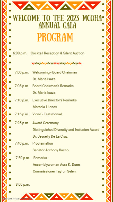 National hispanic heritage month digital sign template