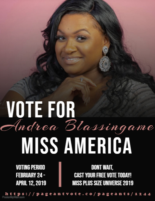 Copy of MPSU Pageant VOTE Flyer - pink | PosterMyWall