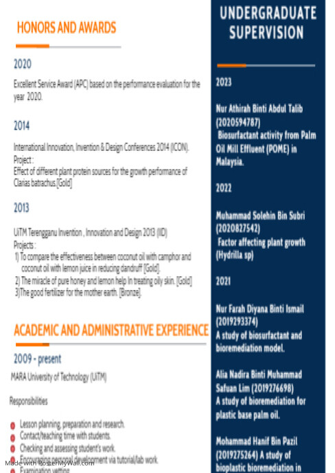 Copy of modern colorful corporate cv and resume | PosterMyWall