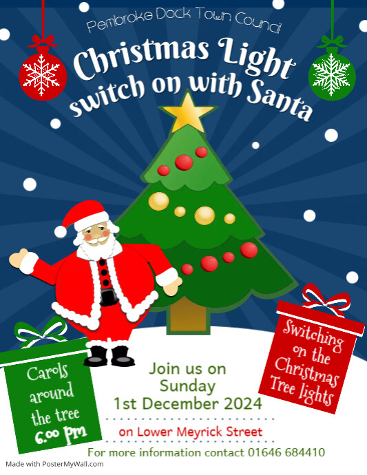 Copy of Tree Lighting | PosterMyWall
