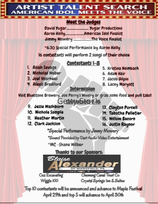 Talent show program redo final | PosterMyWall