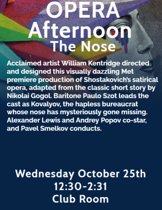 Opera Musical Event Poster Template | PosterMyWall