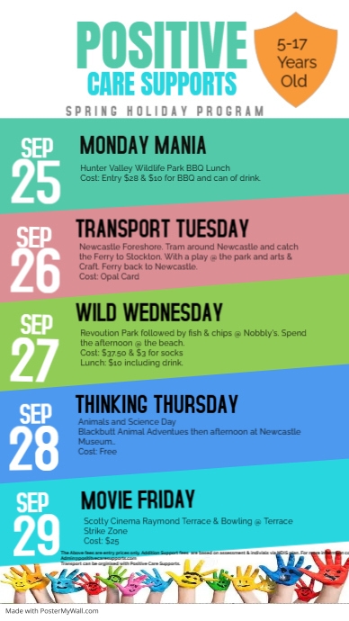 Spring Holiday Program Spring Holiday Part 1 | PosterMyWall