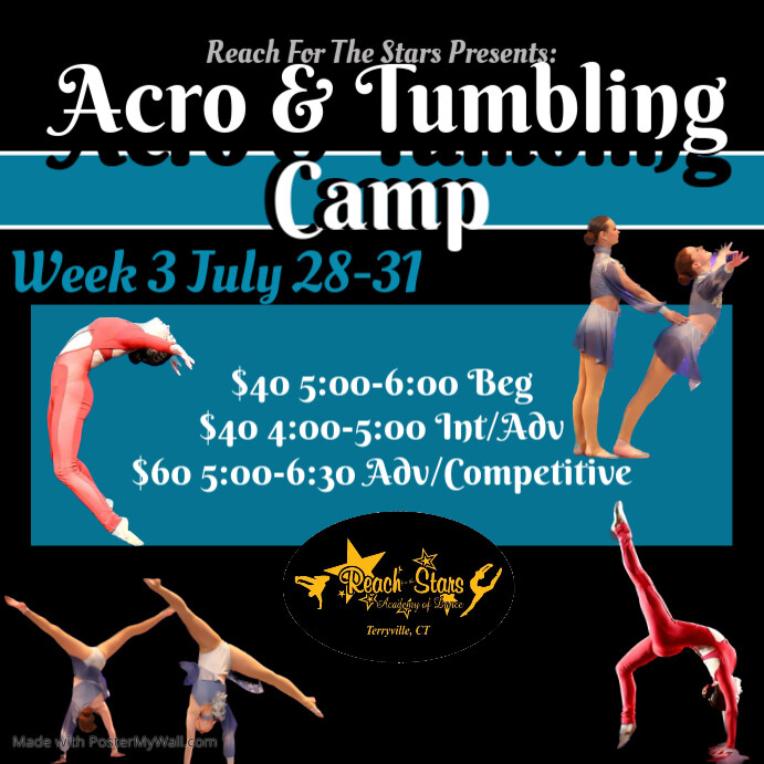 Acro & Tumbling Instagram Post template