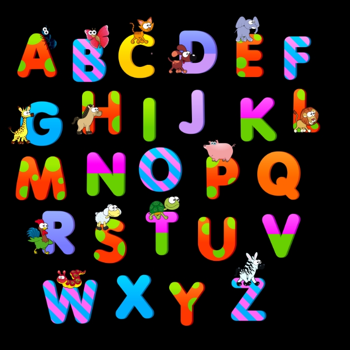 Copy of ABCD.....Z Alphabet for school design | PosterMyWall