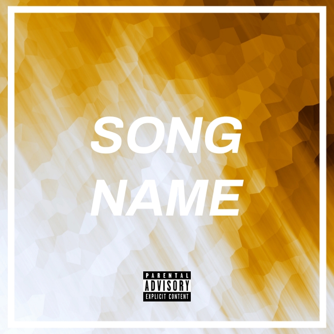 Abstract Album Cover 45 Template | PosterMyWall