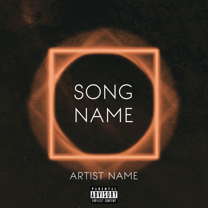 Abstract Album Cover 7 template