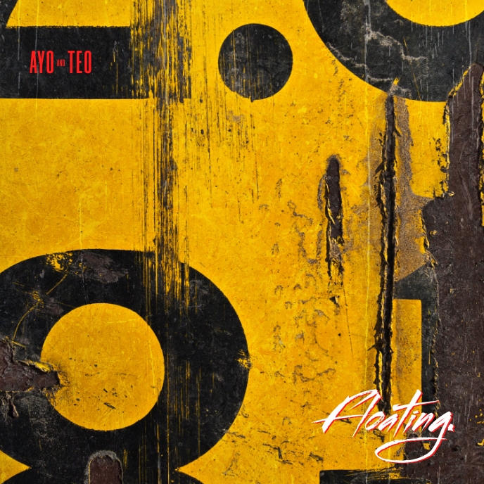 Abstract Album Cover Art template