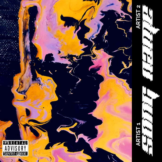 ABSTRACT ALBUM COVER Template | PosterMyWall