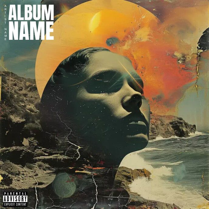 abstract art album art albumcovertempl (3) template