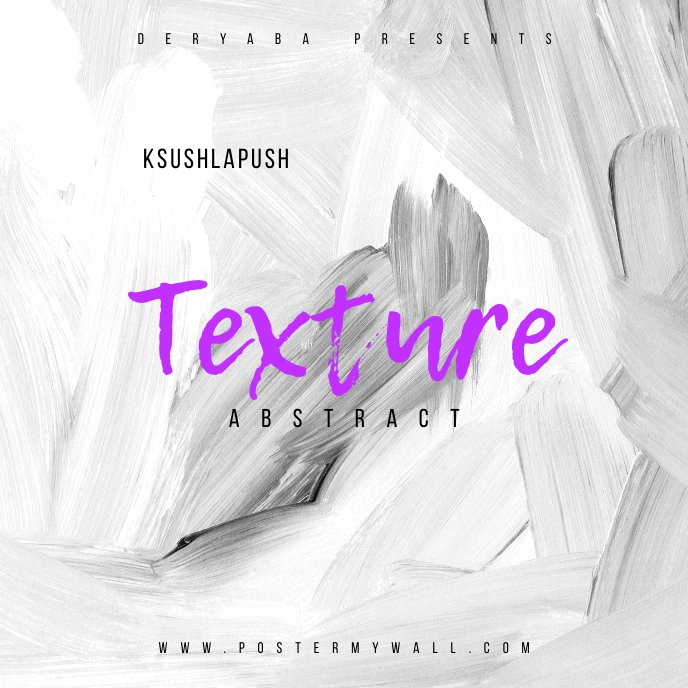 Abstract Art Painting Album CD Cover Template | PosterMyWall