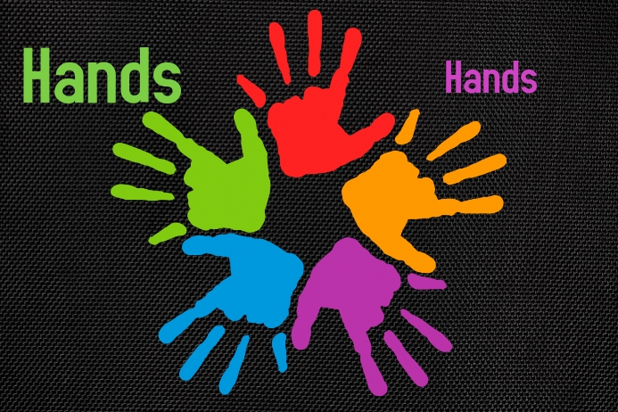 Copy of Abstract Art...hands | PosterMyWall