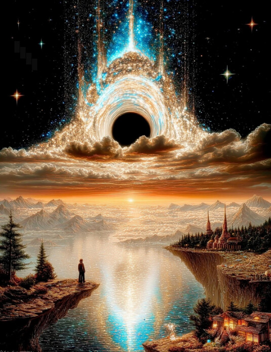 Abstract background template Flyer (US Letter)