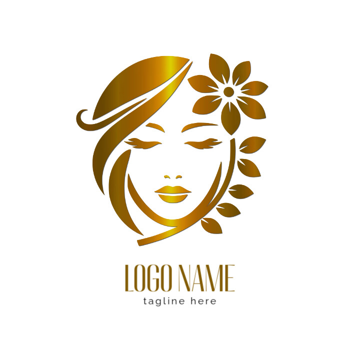 Abstract Beauty Salon  Logo template