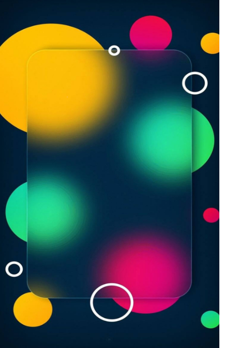 Abstract Bubble Background Template | PosterMyWall