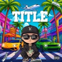 Hip Hop Album Cover Cover ng Album Template