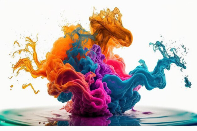 Abstract Color Explosion Template | PosterMyWall
