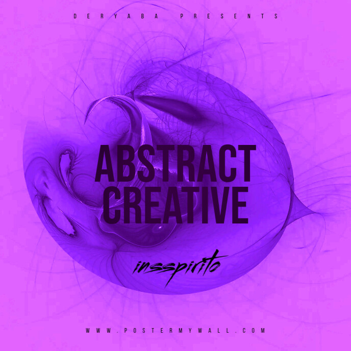 Abstract Creative CD Cover Template | PosterMyWall