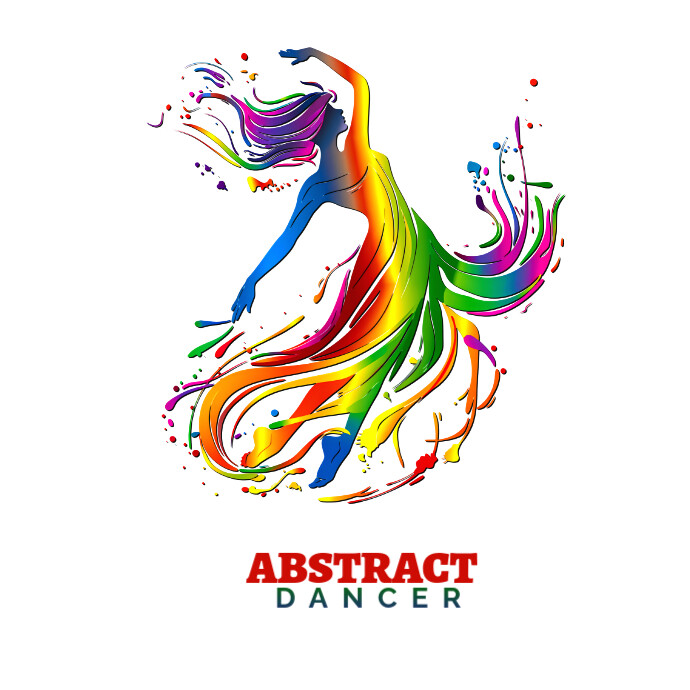 Java Dancer Logo Abstract Dancer Logo Template | PosterMyWall