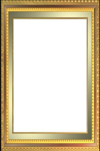 Abstract Elegant Golden Picture Frame  Pinterest Graphic template