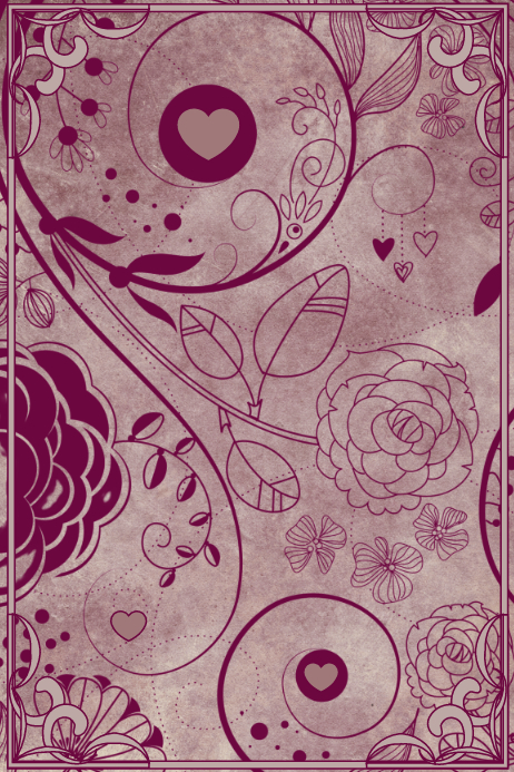 Abstract Flower Background 2 Poster template