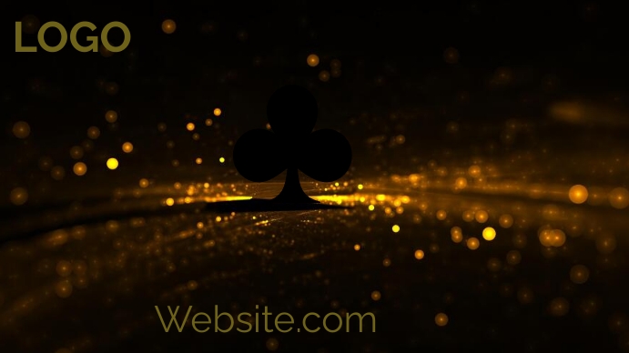 Abstract Gold Background YouTube Thumbnail template