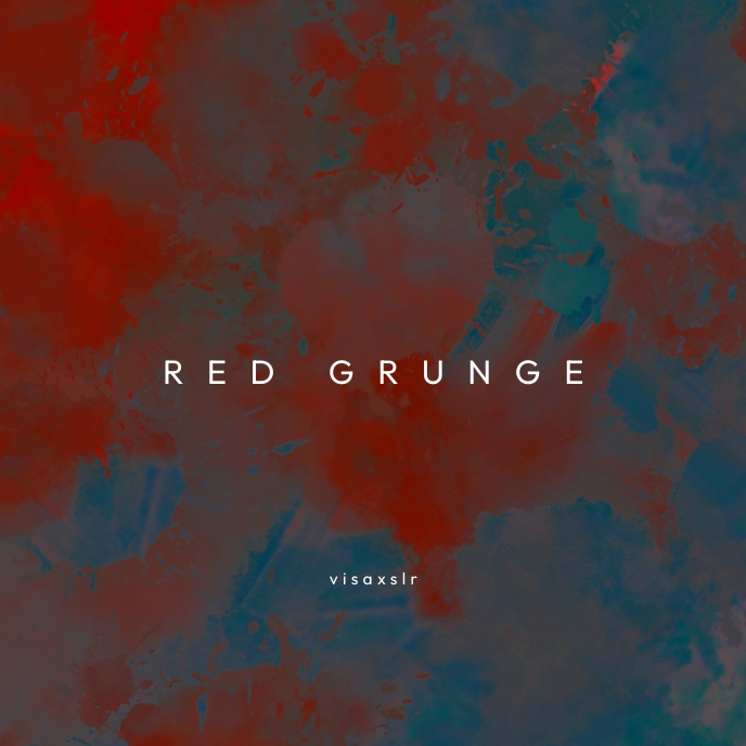 Abstract Grunge Texture CD Cover Art Template | PosterMyWall