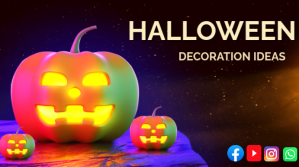 สีดำ Abstract Halloween Youtube Thumbnail Miniatura di YouTube Template