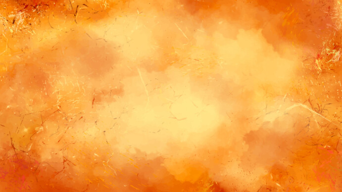 Abstract Joyful Orange Digital Display (16:9) template