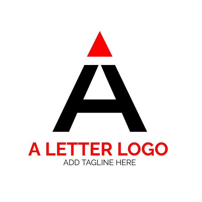Abstract Letter A Logo Design Template | PosterMyWall