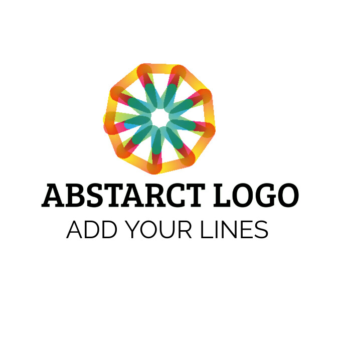 abstract logo Templat | PosterMyWall