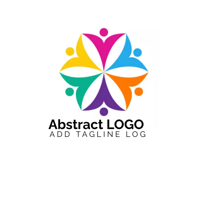 Abstract Logo template