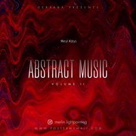 Lights Art Abstract Color CD Cover Music Template | PosterMyWall
