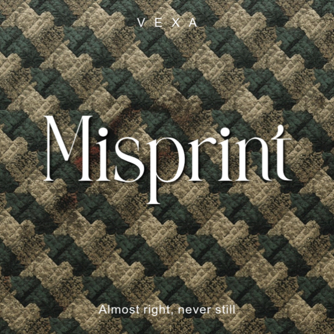 Plantilla de Abstract Pattern Album Cover Modern Textured Music Design ...