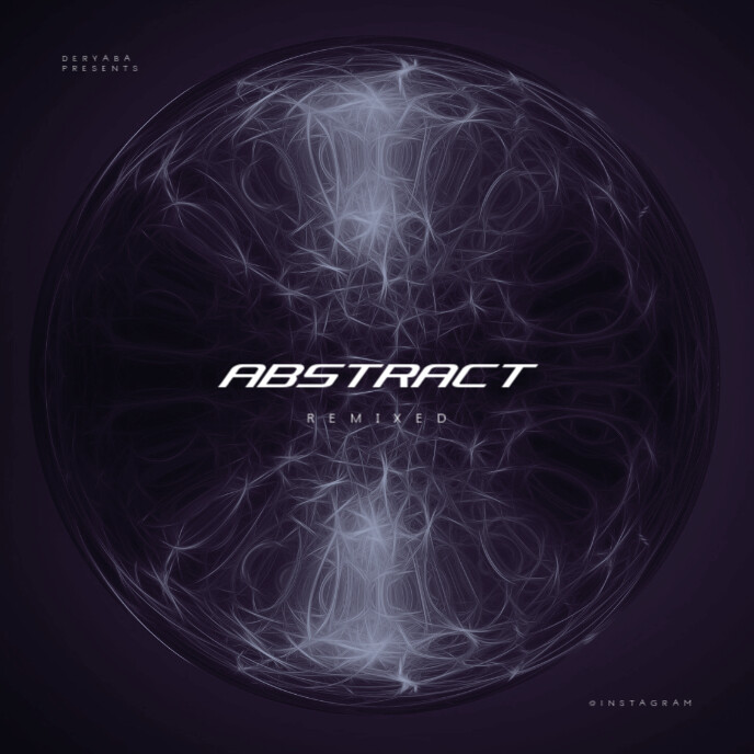 Abstract Round Ball CD Cover Template | PosterMyWall