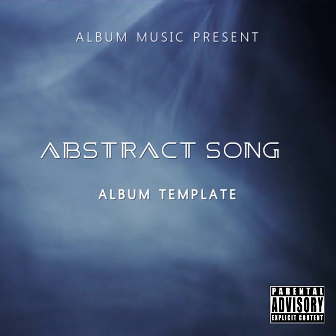 ABSTRACT SONG ALBUM COVER Template | PosterMyWall