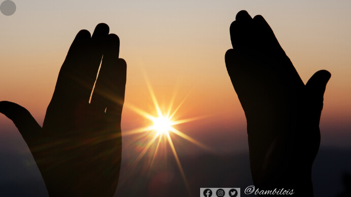 Abstract Spiritual Prayer Digital Display (1 Template | PosterMyWall