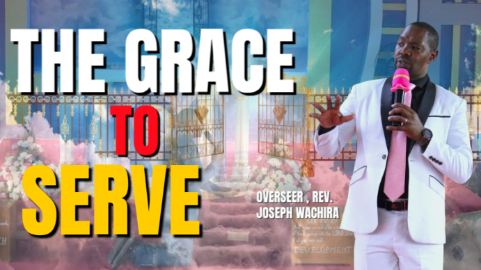 Abstract The Grace To Serve Digital Display (16:9) template