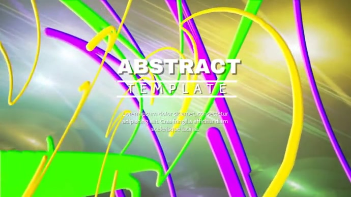 Abstract Art Digital Display Ithempulethi | PosterMyWall