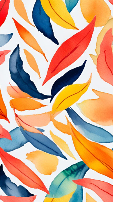 Copy of abstract watercolor background pattern | PosterMyWall