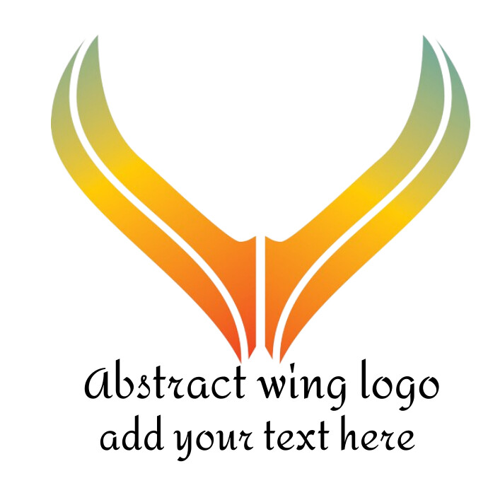 Abstract wing logo Template | PosterMyWall