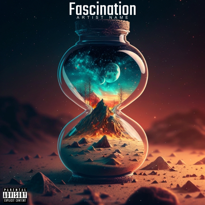 Abstract world Album Cover Design (1) template
