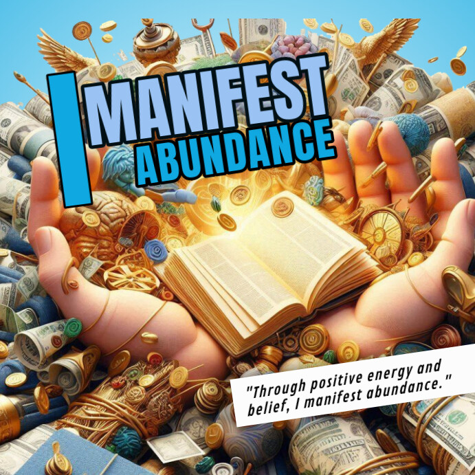 Abundance Instagram Post template