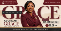 White Church Event Facebook 共享图片 Template