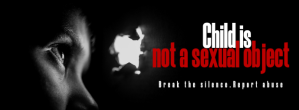 Abuse Awareness Flyer Facebook Cover Photo template