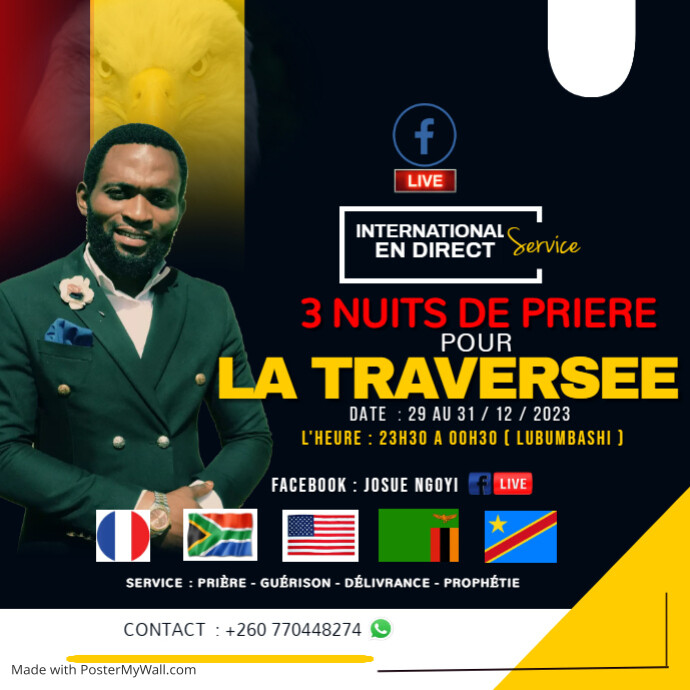 SUNDAY SERVICE FLYER (1) Instagram Post template