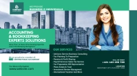 Accounting & Bookkeeping Service Twitter Post template