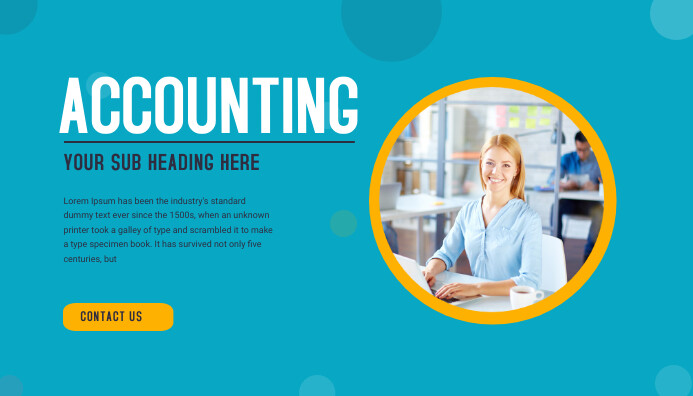 Copy of ACCOUNTING blog header template | PosterMyWall