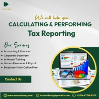 Accounting Square (1:1) template